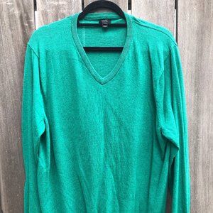 J.Crew V-neck Sweater Green